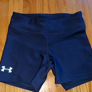 Navy Under Armour Biker Shorts (XS)